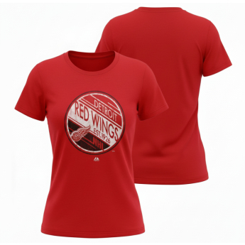 Detroit Red Wings ženska majica Circle red