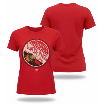 Chicago Blackhawks ženska majica Circle red