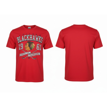 Chicago Blackhawks muška majica Vintage red
