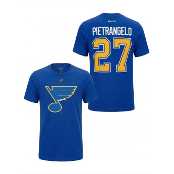 St. Louis Blues muška majica Alex Pietrangelo #27 blue