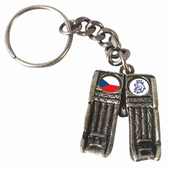 Hokejaške reprezentacije privjesak za ključeve Czech Republic concrete flag lion