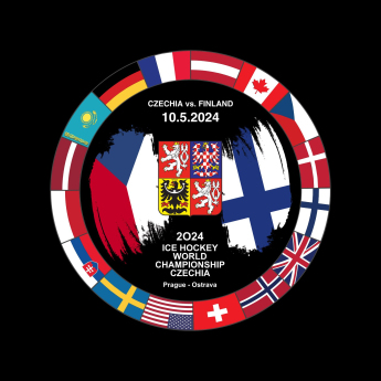 Hokejaške reprezentacije pak Ice Hockey World Championship Czechia MS 2024 Dueling 10.5.2024 Czechia vs. Finland