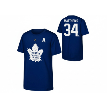 Toronto Maple Leafs dječja majica Auston Matthews Flat Captains N&N Ctn Tee