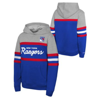 New York Rangers dječja majica s kapuljačom Head Coach Hoody