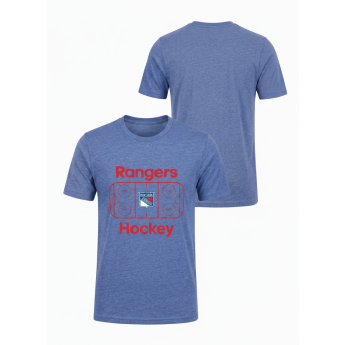 New York Rangers dječja majica Goal Tender Ss Triblend