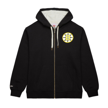 Boston Bruins muška majica NHL Playoff Win 2.0 Full Zip Fleece Vintage Logo