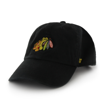 Chicago Blackhawks kapa za bejzbol 47 CLEAN UP bl