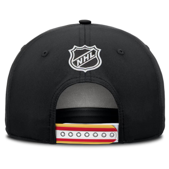 Calgary Flames kapa za bejzbol 2025 Draft Authentic Pro Structured Adjustable