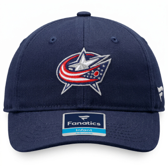 Columbus Blue Jackets dječja baseball kapa sa šiltom NHL Simple Navy
