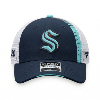 Seattle Kraken dječja baseball kapa sa šiltom NHL 2022 Draft Authentic Pro On Stage Trucker Adjustable