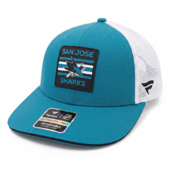 San Jose Sharks kapa za bejzbol Authentic Pro A/Cap Structured Mid-Crown Adj