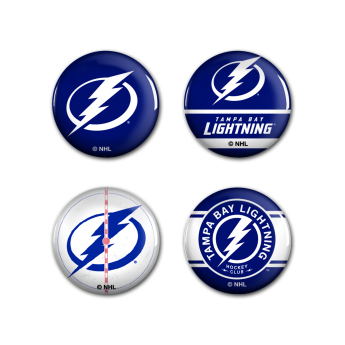 Tampa Bay Lightning značka Button 4 Pack