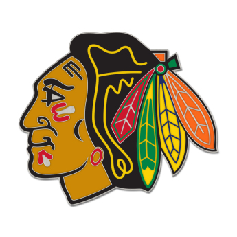Chicago Blackhawks značka Enamel Pin Jewelry Card