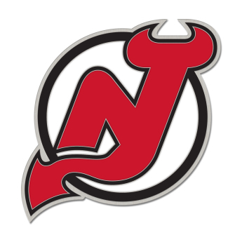 New Jersey Devils značka Enamel Pin Jewelry Card