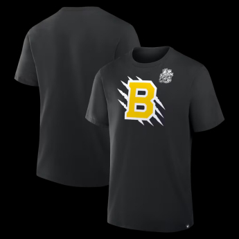Boston Bruins muška majica 2026 NHL Stadium Series Secondary Logo black