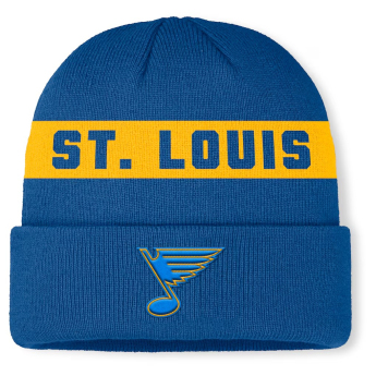 St. Louis Blues kape NHL Authentic Pro A/Cap Cuffed Beanie