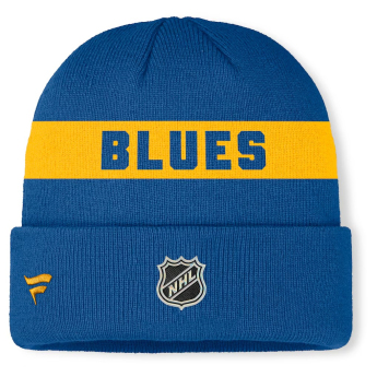 St. Louis Blues kape NHL Authentic Pro A/Cap Cuffed Beanie