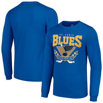 St. Louis Blues muška majica Team Logo Graphic Long Sleeve T-Shirt - Blue