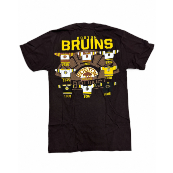 Boston Bruins muška majica NHL Majestic Established 1924