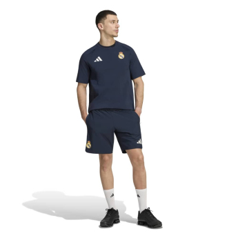 Real Madrid muška majica Tiro Travel navy