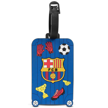 FC Barcelona značka Luggage Tag