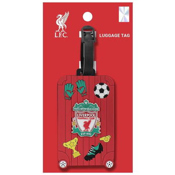 FC Liverpool značka Luggage Tag