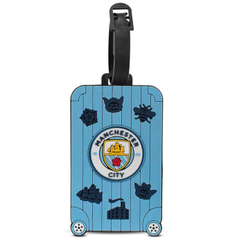 Manchester City značka Luggage Tag
