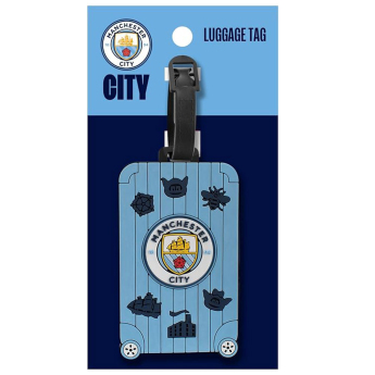 Manchester City značka Luggage Tag