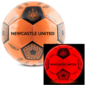 Newcastle United Lopta LED Glow Football