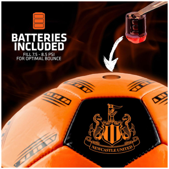 Newcastle United Lopta LED Glow Football