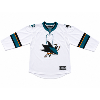 San Jose Sharks dječji hokejaški dres NHL Premier White Away Laces