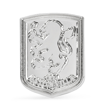 Aston Villa manšete Silver Plated Formed Cufflinks