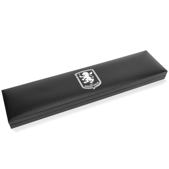 Aston Villa narukvica Black IP Leather Bracelet