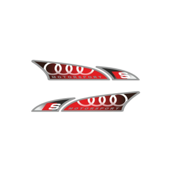 Audi F1 set naljepnica 3D logo big 2026