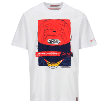 Marc Marquez muška majica Season Helmet white 2026
