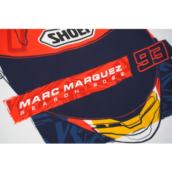 Marc Marquez muška majica Season Helmet white 2026