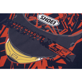 Marc Marquez muška majica Test Helmet dark blue 2026