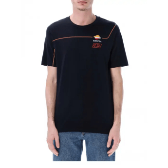 Marc Marquez muška majica small logo 93 dark blue 2026