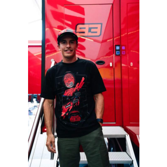 Marc Marquez muška majica helmet black 2026