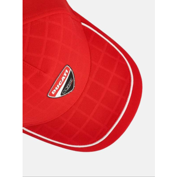 Ducati Corse kapa za bejzbol Debossed Grid red 2026