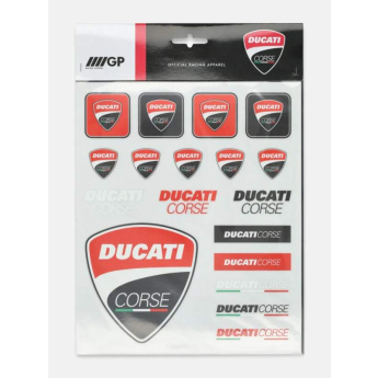 Ducati Corse velike naljepnice A4 official 2026