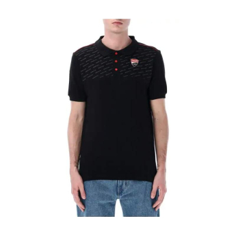 Ducati Corse muška polo majica logo elegant black 2026