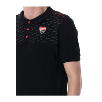 Ducati Corse muška polo majica logo elegant black 2026