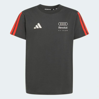 Audi F1 dječja majica DNA print grey F1 Team 2026
