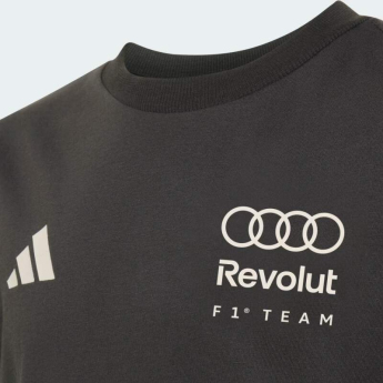 Audi F1 dječja majica DNA print grey F1 Team 2026