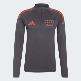 Audi F1 muška majica 1/4 Zip mechanic grey F1 Team 2026
