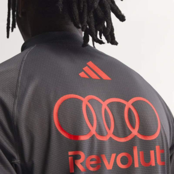 Audi F1 muška majica 1/4 Zip mechanic grey F1 Team 2026