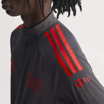 Audi F1 muška majica 1/4 Zip mechanic grey F1 Team 2026