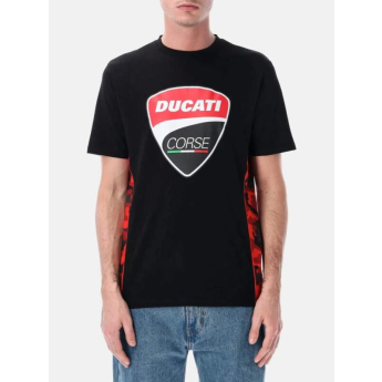 Ducati Corse muška majica camu logo black