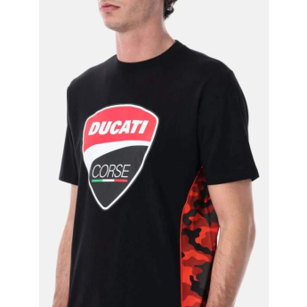 Ducati Corse muška majica camu logo black